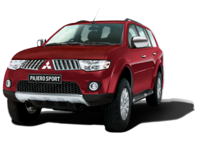 Mitsubishi Pajero Sport available in Rugged Red